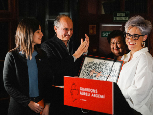 AEKk Aureli Argemí hizkuntza-eskubideen saria jaso du