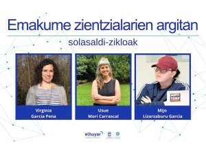 ‘Emakume zientzialarien argitan’ solasaldi-zikloa Donostian